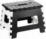 Taburet Ravi Alex, valge v./must v., 24 cm x 28 cm x 22 cm