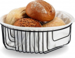 Leivakorv Zeller, metall, 24 cm x 24 cm