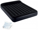 T&auml;ispuhutav madrats Intex 64143, must v., 203 cm x 152 cm x 25 cm