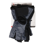 Jalgrattakindad universaalne, must/hall, L