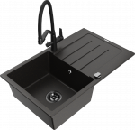 K&ouml;&ouml;givalamu koos kraaniga Mexen Bruno Duo, graniit, 79.5 cm x 49.5 cm x 20 cm, kuldne/must/metall