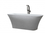 Vann, teisaldatav Besco Assos S-Line Glam, 160 cm x 70 cm x 59 cm, ristk&uuml;lik, h&otilde;be