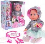 Nukk - imik koos tarvikutega Yale Baby, 35 cm, mitmev&auml;rviline