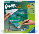 Maalimine numbrite j&auml;rgi Ravensburger CreArt Crocodile, roheline v.