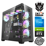 Statsionaarne arvuti Intop i5-14400F, 3 TB, DDR5 16 GB, SSD+HDD 1 TB 2 TB, Nvidia GeForce RTX 5060 Ti 8 GB GDDR7