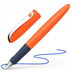 T&auml;itesulepea Schneider Wavy, vasakuk&auml;elistele/paremak&auml;elistele, must/oranž