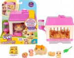 Kujukeste komplekt, koos tarvikutega, hamster Little Live Pets Mama Surprise Mini, pruun v.