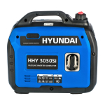 Generaator neljataktiline bensiinimootor invertora Hyundai HHY 3050Si, 300 W