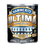 Emailv&auml;rv, korrosioonivastane metallkonstruktsioonidele Hammerite Ultima Matt, matt, 2.2 l, must v.