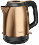 Elektriline veekeetja Tefal Coppertinto KI280G10, 1.7 l, must v./vask v.