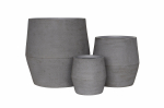 Lillepott Domoletti LT14935-2S, keraamiline/savi, &Oslash; 35 cm, hall v.