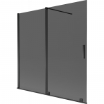 Vannisein Mexen Velar, 160 cm x 150 cm, must v./toonitud