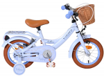 Lisaratastega laste jalgratas, laste Volare Ashley 22974W, helesinine v., 12"