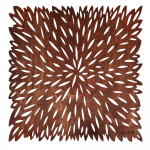 Lauamatt Hermia Pointy Rose, 36 cm x 36 cm x 36 cm, 6 tk, Pruun v.