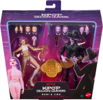 Kujukeste komplekt, koos tarvikutega Mattel KPop Demon Hunters Rumi & Jinu JRY40, mitmev&auml;rviline