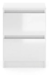 &Ouml;&ouml;kapp Simple, valge l&auml;ikiv v., 55.5 cm x 40 cm x 39 cm