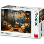 Pusle Dino Painted London, 84 cm x 117 cm, 3000 tk, mitmev&auml;rviline