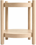 Kohvilaud Akord Furniture Factory Terra, pruun v., 44.5 cm x 44.5 cm x 48 cm