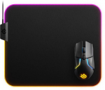 Hiirematt Steelseries QcK Prism Medium, 27 cm x 32 cm x 0.4 cm, must v.