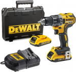Puur koos akuga Dewalt DCD791D2-QW-K, 20 V, 2 Ah
