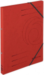 Kummiga kaust Herlitz, A4 Punane