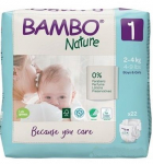 M&auml;hkmed Bambo Nature Classic, 1 suurus, 4 kg, 22 tk