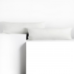 Padjap&uuml;&uuml;r Restilo Amber, valge, 40 cm x 145 cm, 2 tk