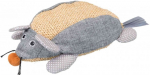 Pehme m&auml;nguasi kassidele Trixie Sisal Mouse 45599, hall v./beež v., 30 cm