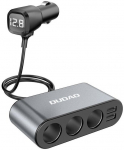 Auto laadija Dudao R1Pro, 2 x USB, must v., 60 W
