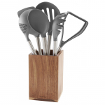 K&ouml;&ouml;giriistade komplekt King Hoff KH-1325 10518924, 16.5 cm, 10.5 cm, pruun v./h&otilde;be v./hall v., 7 tk