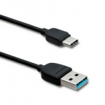 Kaabel Qoltec 52347 USB 2.0, USB Type C, 2.5 m, must v.