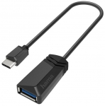 Adapter Hama USB-C - USB 3.2 USB-C male, USB female, must