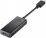 Adapter HP USB-C - HDMI 2PC54AA USB-C male, HDMI female, must v.