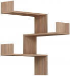 Seinariiul Kalune Design Luksa 776HMS1715, tamm v., 60 cm x 90 cm x 60 cm