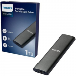 K&otilde;vaketas Philips External FM01SS030P/00, SSD, 1 TB, must v.
