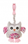 Vankrilelu 4Baby Owl OP02, roosa/hall