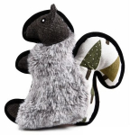 M&auml;nguasi koerale, pehme Barry King Squirrel 15024, 22 cm, hall