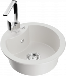 K&ouml;&ouml;givalamu Mexen Diego 6512-20-670300-00, graniit, 48.8 cm x 48.8 cm x 16.7 cm, valge/kroom