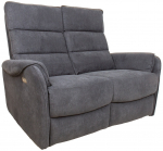 Diivan Home4you Bowers 2-Seater, hall v., 135 x 98 cm x 109 cm