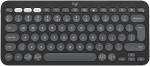 Juhtmevaba arvutiklaviatuur Logitech Pebble Keys 2 K380s, EN, grafiit v.