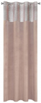 &Ouml;&ouml;kardin ZKDE-04, roosa/h&otilde;be, 140 cm x 250 cm