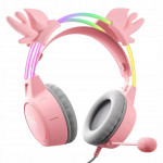 Juhtmega m&auml;nguri peakomplekt Onikuma X15 Pro, roosa v.