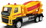 M&auml;nguasi betoonisegisti MSZ Volvo Cement Mixer, 1:72, punane v./kollane v.