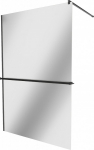 Du&scaron;isein Mexen Kioto+ Walk-In, 70 cm x 200 cm, must