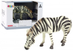 M&auml;ngukujuke Lean Toys Animal Series Zebra 12288, 12 cm, valge/must