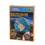 3D-pusle National Geographic Scratch Blobe DS1082H, 20.5 cm x 20.5 cm, 31 tk, mitmev&auml;rviline