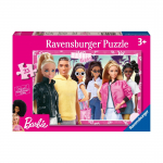 Pusle Ravensburger Barbie, 26 cm x 18 cm, 368 tk, roosa