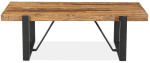Kohvilaud Home4you Ironbridge, pruun v., 132 cm x 66 cm x 43.5 cm
