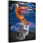 Maalimine numbrite j&auml;rgi Artgeist Chinese District MA_0362, mitmev&auml;rviline, 40 x 60 cm