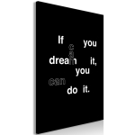 Reproduktsioon Artgeist If You Can Dream It, You Can Do It, m-a-0786-b-a, 20 cm x 30 cm